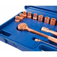 Набор головок N2F оксид. 8-27 мм омедненные SITOMO