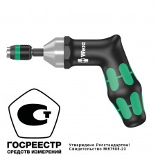 Отвёртка-битодержатель динамометрическая 4.0 Нм с пистолетной рукояткой для серийных операций 1/4