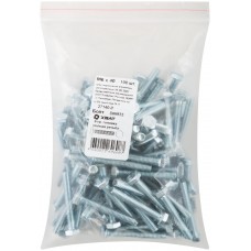 Болт 6-гранная головка (полная резьба) М6 х 40 100 шт DIN933 Фасовка (27140-0)