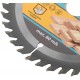Диск пильный для циркулярных пил по дереву 140 х 20 х 40T + кольцо 20/16 мм (37652М)