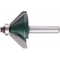 Фреза кромочная конусная с нижним подшипником DxHxL=40х18х62,8 мм (3607-081840)