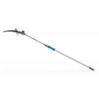 Телескопический высоторез с пилой GX-4000, длина 2-2,8 м, пила 350мм, рез до 30 мм, лезвия из нержавеющей стали, PROLine GRINDA 424530