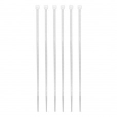 Хомуты, 180 x 3.6 мм, пластиковые, белые, 100 шт Сибртех (45525)