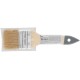 Кисть флейцевая Лайт, натур. cветлая щетина, деревянная ручка 2 (50 мм) (00805)