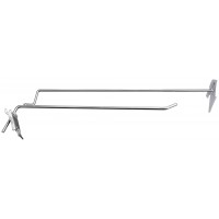 Крючок хромированный с защелкой, длина 330 мм (30-9820)