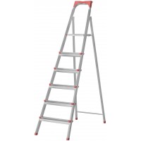 Лестница-стремянка стальная, 6 ступеней, вес 7,65 кг (65334)