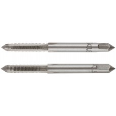 Метчики метрические, легированная сталь, набор 2 шт. М5х0,8 мм