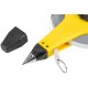 Рулетка геодезическая, стальная лента, желтый открытый пластиковый корпус, прорезиненная ручка 100 м (17804)