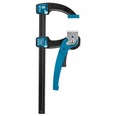 Струбцина реечная быстрозажимная 8, металлический корпус, рычажный храповой механизм, 200 мм Gross (20719)