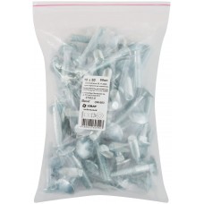 Винт мебельный (DIN 603) 10х50 50 шт Фасовка (27653-0)