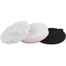 Набор насадок полировальных ручных 3 шт, 125 мм ЗУБР 3590-125-H3