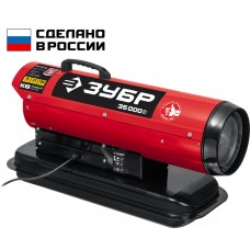 Тепловая пушка дизельная 35 кВт, прямой нагрев ЗУБР ДП-К8-35  