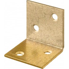 Широкий мебельный уголок 25 x 25 x 25 x 2 мм желтый цинк ЗУБР УМШ-2.0 31033-25