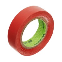 Изолента ПВХ, 15 мм х 10 м, красная Сибртех (88789)