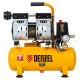 Компрессор DLS650/10 безмаслянный малошумный 650 Вт, 120 л/мин, ресивер 10 л Denzel (58021)