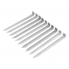 Набор крепежных якорей для бордюра, 10 шт, Сибртех (64554)