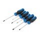Набор отверток 6 штук (SL3x75mm, SL5x100mm, SL6х125mm; PH0x75mm, PH1x100mm, PH2x125mm) CrV SITOMO