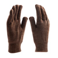 Перчатки трикотажные, двойные, полушерстяные, Сибртех (68633)