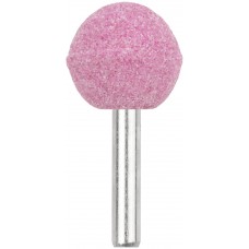 Шарошка абразивная (по металлу), хвостовик 6 мм, сфера 25 мм (36954)