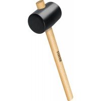 Киянка резиновая чёрная 450 г STAYER 20505-65