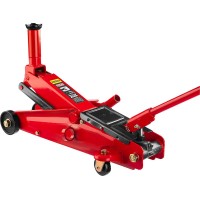 Домкрат подкатной 3 т, 155 - 545 мм с высоким подъемом R-55 RED FORCE Professional STAYER 43157-3