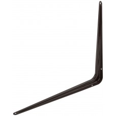 Уголок-кронштейн коричневый 300х350 мм (0,9 мм) (66073)