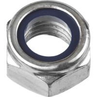 Самостопорящаяся гайка с нейлоновым кольцом M20, кл. пр. 6, цинк, 5 кг ЗУБР DIN 985 303580-20