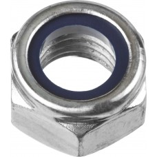 Самостопорящаяся гайка с нейлоновым кольцом M20, кл. пр. 6, цинк, 5 кг ЗУБР DIN 985 303580-20