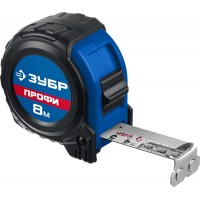 Рулетка 8 м х 25 мм Профессионал ЗУБР Нейлон 34056-08-25