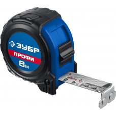 Рулетка 8 м х 25 мм Профессионал ЗУБР Нейлон 34056-08-25