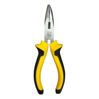 Длинногубцы изогнутые 160 мм BERGER BG1213