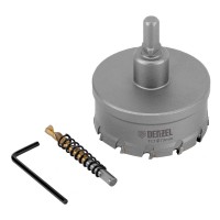 Коронка по металлу твердосплавная, 73 мм Denzel (724021)