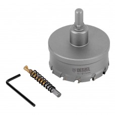 Коронка по металлу твердосплавная, 73 мм Denzel (724021)