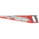 Ножовка по дереву, средний каленый зуб 7 ТPI, 2D заточка, пластиковая прорезиненная ручка 500 мм (40318)