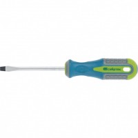 Отвертка, SL4 х 150 мм, CrV, трехкомпонентная рукоятка Сибртех