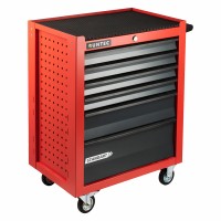 Тележка инструментальная 6 полочная Standart красная RUNTEC RTSTD-6R