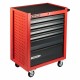 Тележка инструментальная 6 полочная Standart красная RUNTEC RTSTD-6R