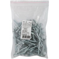 Шурупы оцинкованные, универсальные 5 х 45 100 шт Фасовка (20545-0)