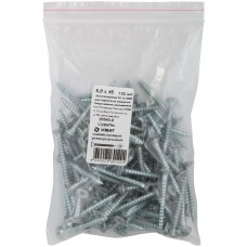 Шурупы оцинкованные, универсальные 5 х 45 100 шт Фасовка (20545-0)