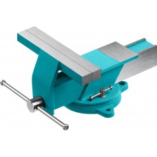 Стальные слесарные тиски 200 мм СИБИН 3244-200