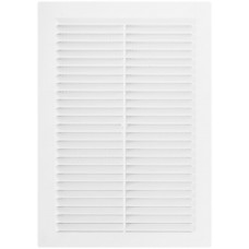 Вентиляционная решетка, пластиковая, 170 х 240 мм, с сеткой (75041)
