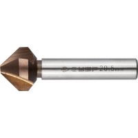 Конусный зенкер 20.5 x 63 мм, для раззенковки М10, кобальтовое покрытие Кобальт ЗУБР Профессионал 29732-10