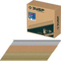 Гвозди реечные рифленые оцинкованные SN34 (D34) 83 x 3.1 мм, 3000 шт ЗУБР 305399-83