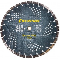 Диск алмазный CHAMPION бетон PRO 350/25,4/10 Heavyсut (ж/б, старый бетон, железо) (C1602)