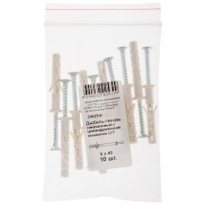 Дюбель-гвоздь нейлоновый с потайной манжетой LYT UK KP 8 х 120, 10 шт Фасовка (24638-0)