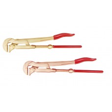 Ключ трубный шведский90° (38) искробезопасный сплав AlCu 128B-1002, HORTZ