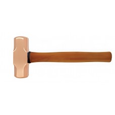 Кувалда тупоносая 8,2 кг BeCu рукоятка дерево искробезопасная 191B-1038, HORTZ