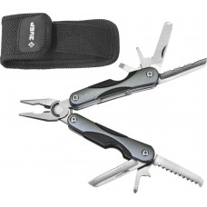 Мультитул МАСТЕР, 10 в 1, мини, металлические ручки, нейлоновый чехол, 86 мм ЗУБР 47750