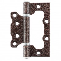 Петля накладная ПНУ-100, антик медь, 4 шт, (Металлист) (91564)