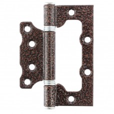 Петля накладная ПНУ-100, антик медь, 4 шт, (Металлист) (91564)